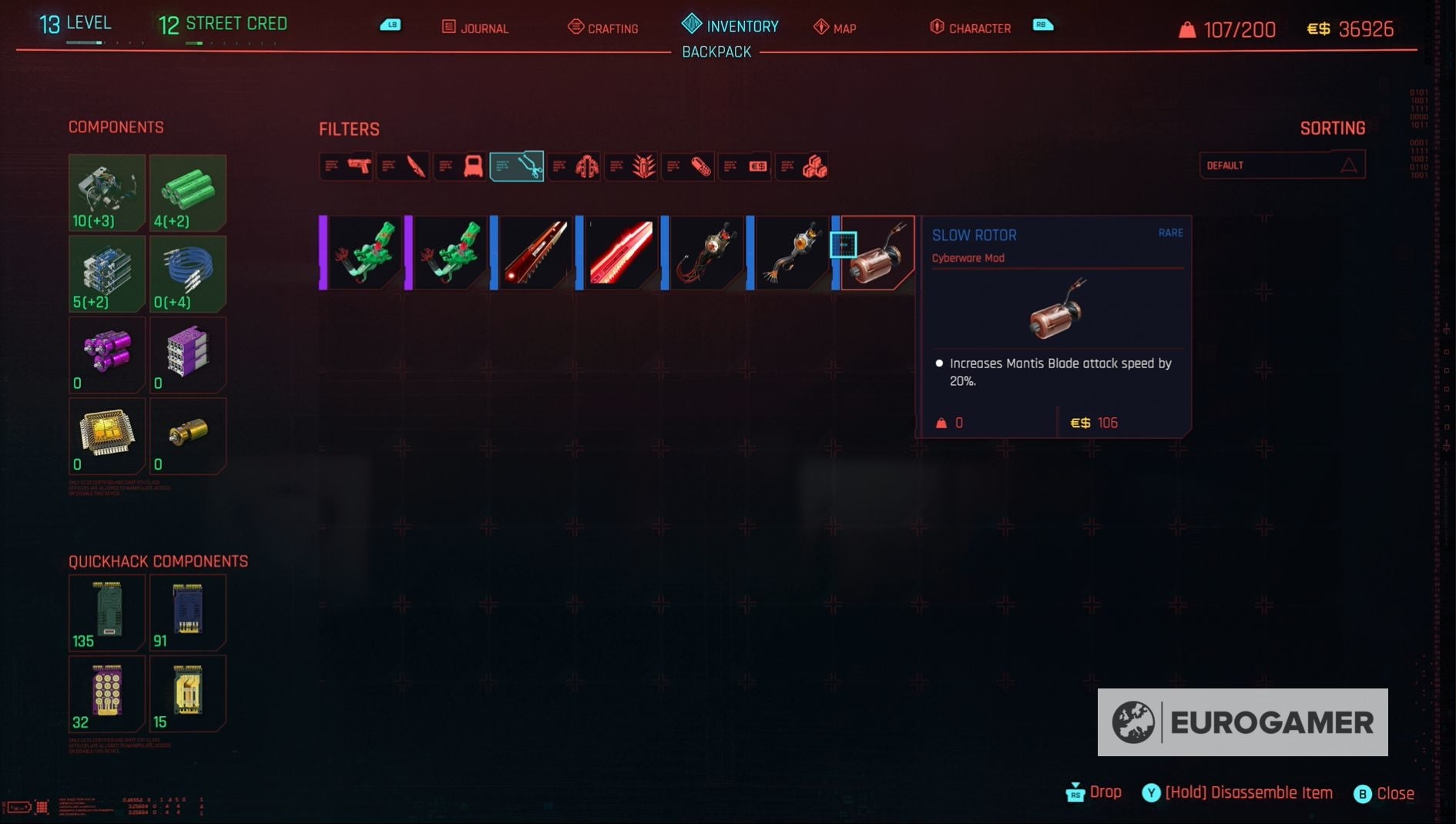 Cyberpunk 2077 Mantis Blade Locations And Mods Explained eurogamer